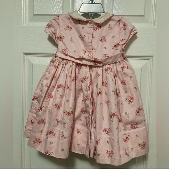 First impressions Floral Pink rose toddler Dress 18mo - Picture 12 of 13